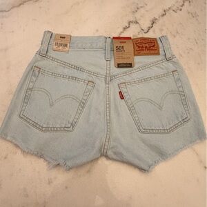 Levi's Women's Light Wash Jean Shorts